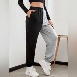 Women’s two toned high wasted joggers